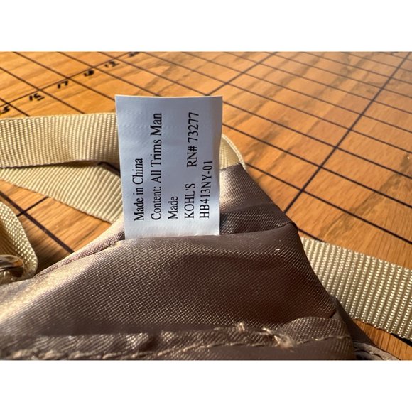 Dana Buchman Bright Pink Nylon Crossbody Bag - Picture 10 of 11